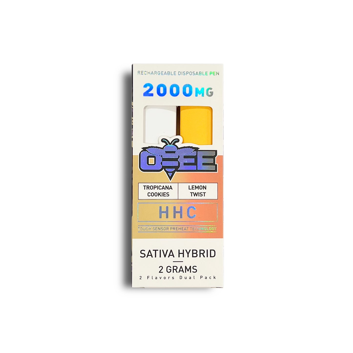 OBEE HHC DISPOSABLE PEN - TROPICANA COOKIES & LEMON TWIST - 2 GRAMS