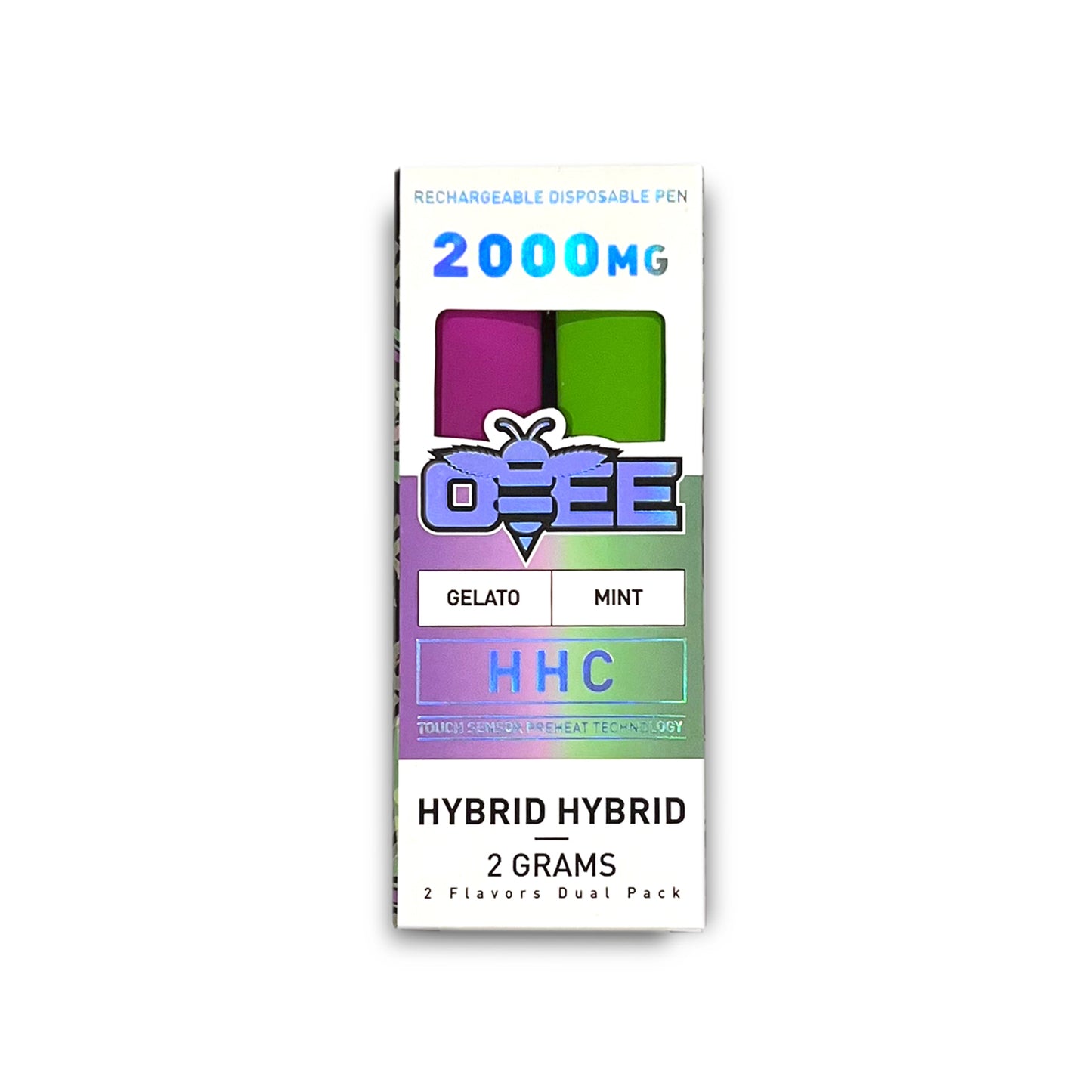 OBEE HHC DISPOSABLE PEN - GELATO & MINT - 2 GRAMS