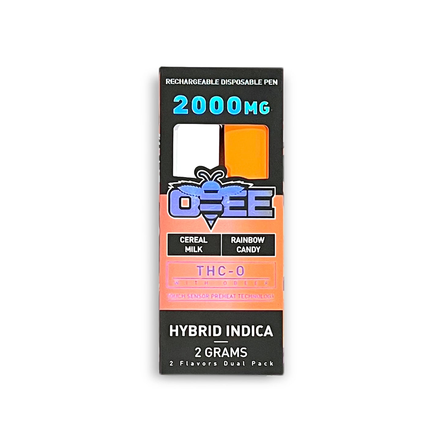 OBEE THC-O DISPOSABLE PEN - CEREAL MILK & RAINBOW CANDY - 2 GRAMS